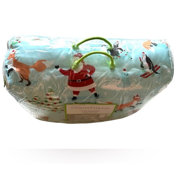 Charter Club Kids Christmas Comforter Set Full / Queen NEW WITH TAGS - Picture 4 of 11